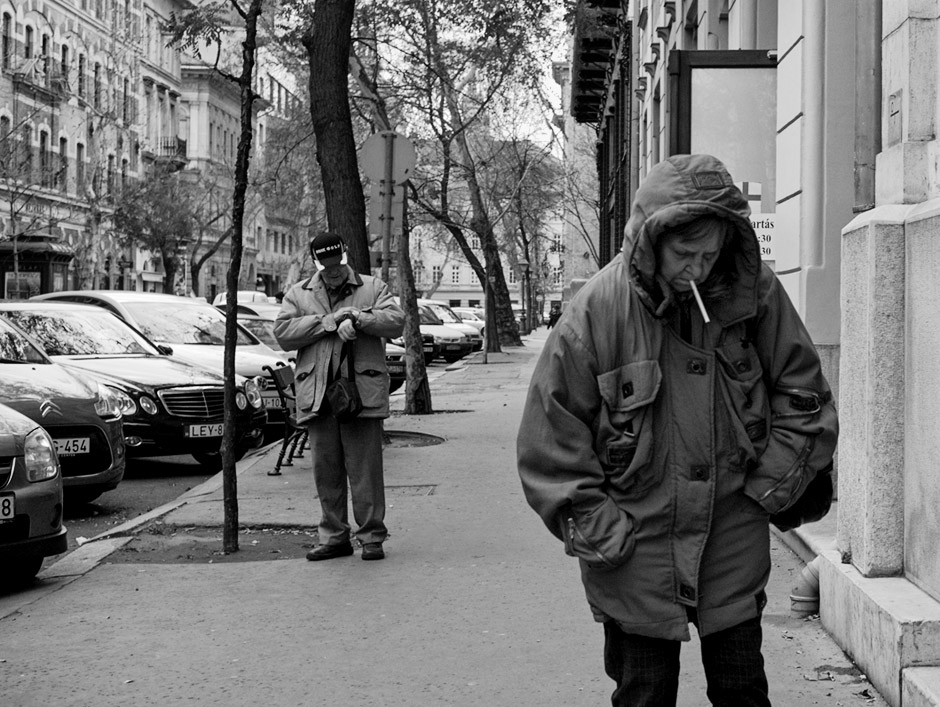 Ladislav Čepelák - street Budapest