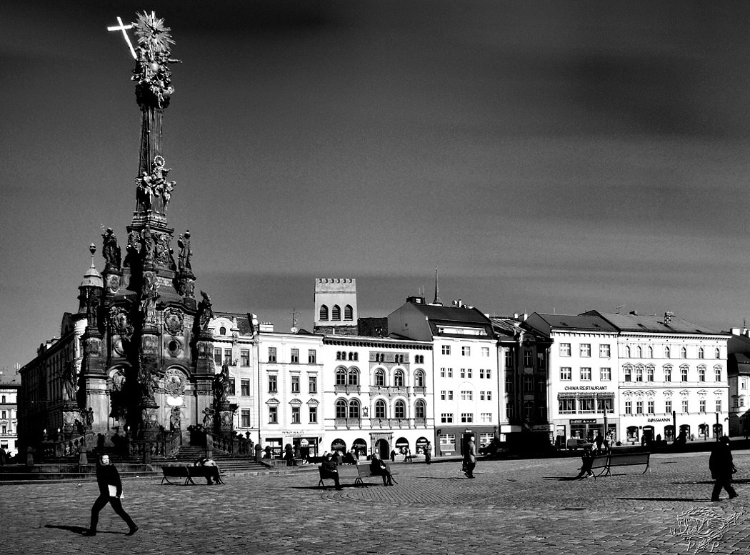 Petr Pelc - sloup Nejsvětější Trojice