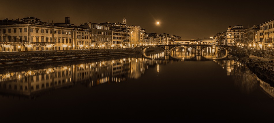 Peter Netopier - Lungarno Corsini, Ponte Santa Trinita