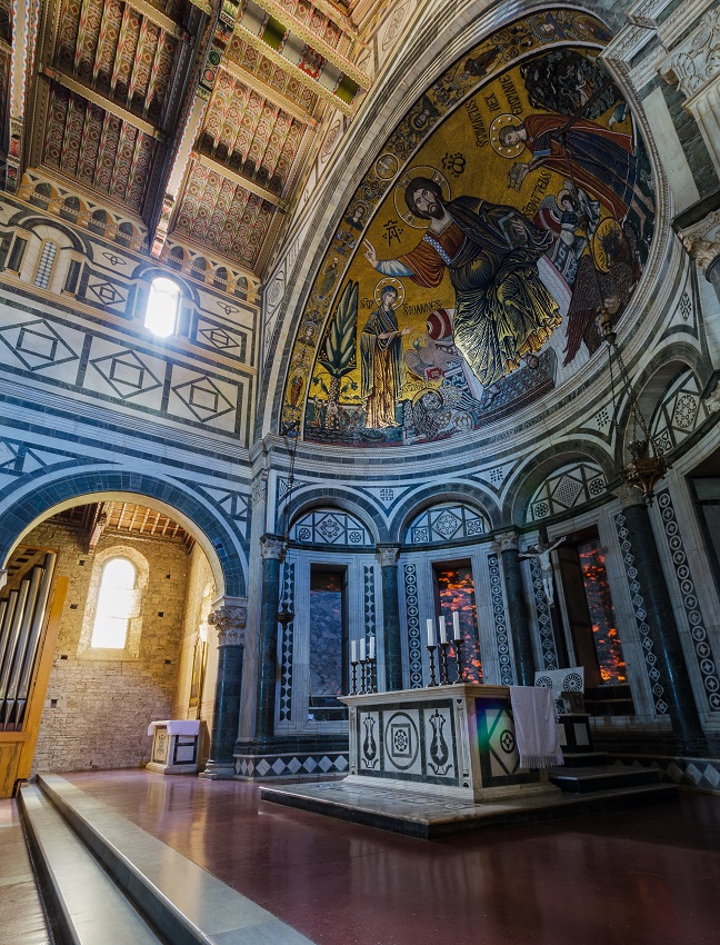 Peter Netopier - oltar v kostole Basilica di San Miniato al Monte - Firenze