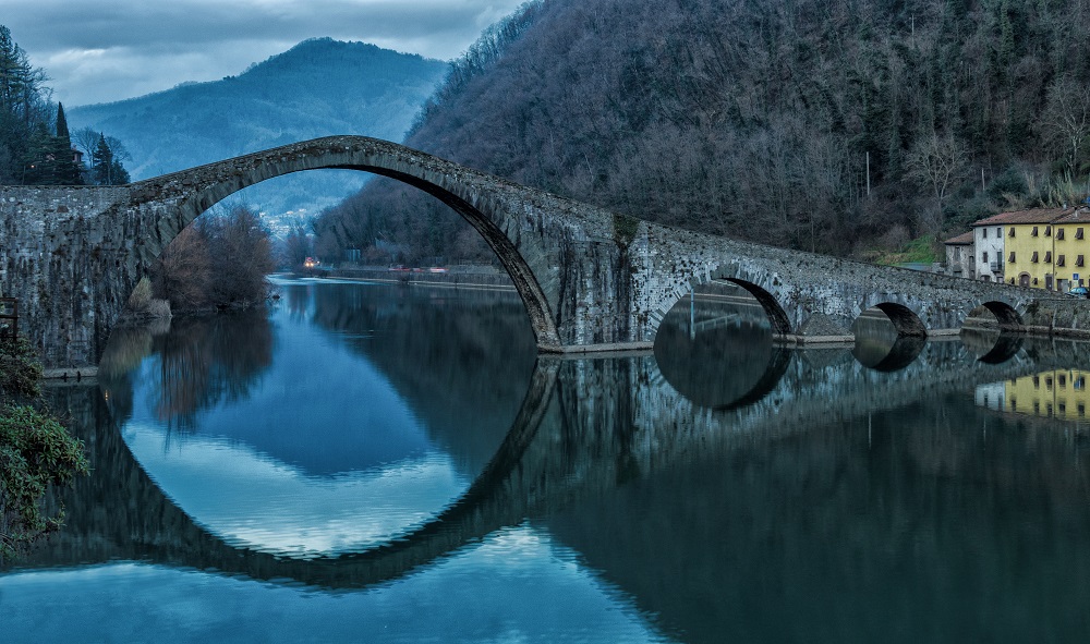 Peter Netopier - Most Maddalena/Ponte della Maddalena (Ponte del Diavolo)/